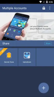 Multiple Accounts android App screenshot 3